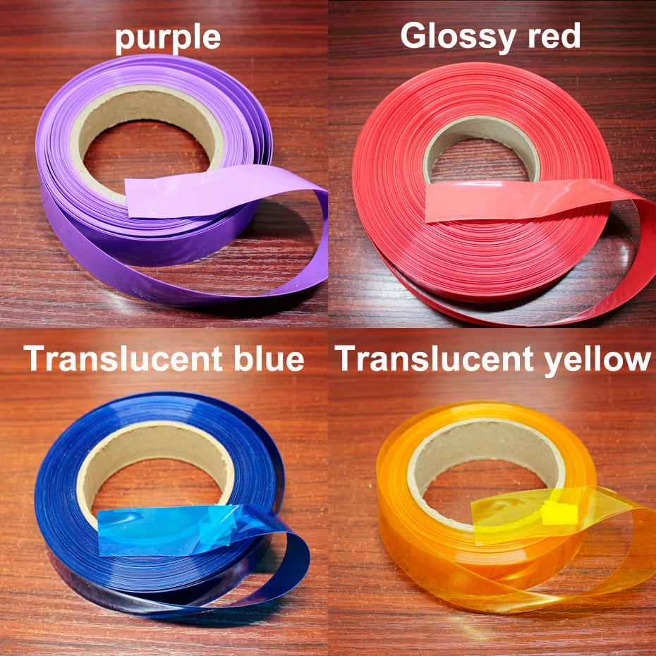 litio da bateria pvc18650 retardador calor shrinkable 02