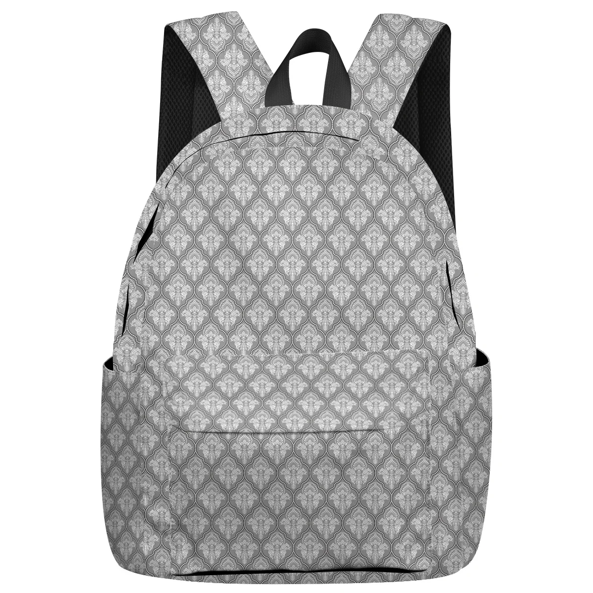 

Classical Baroque Abstract Flowers George Washington's Birthday Elementary School Students College Backpacks Scratch-Resistant