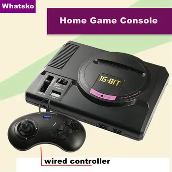 

Whatsko FC Classic King nostalgic home Video game console 16 bit HD / AV output Dual wireless controller plus a wired handle