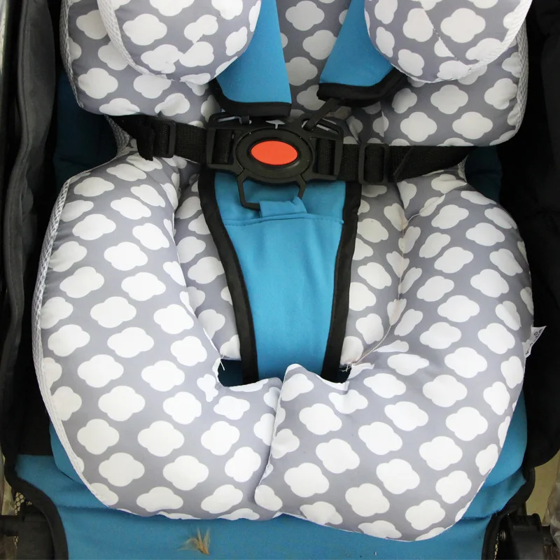 Новая детская коляска, коврик для сна, подушка для шеи, двойное использование, детское безопасное сиденье, подушка для автомобильного сиденья