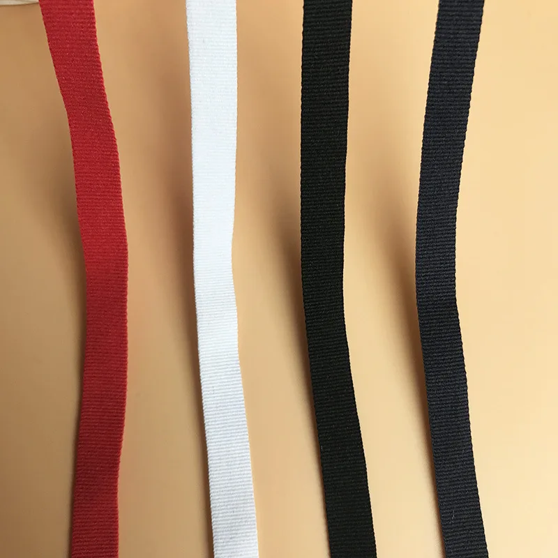 1 см микро-эластичная лента с горизонтальным принтом для задней части шеи