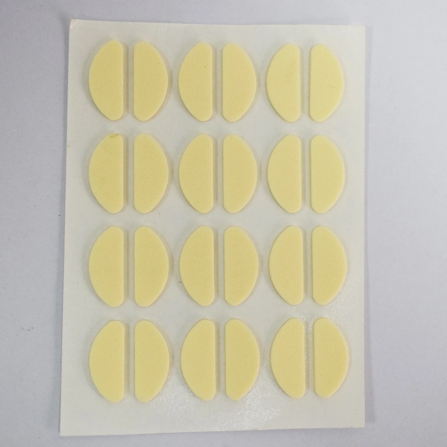 

D Font White Black EVA Foam Nose Sticker Glasses Silicone Nose Pads Anti-Slip Elevator Glasses Accessories