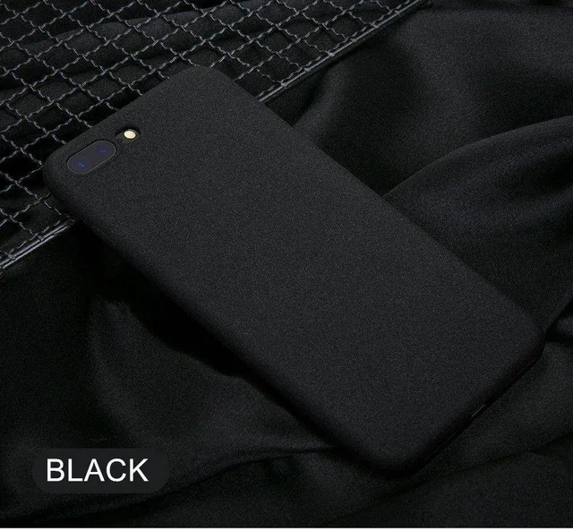 Черный Роскошный плюш Матовый сенсорный чехол для iPhone 11 Pro Max X XR XS Max 5 5S SE Мягкий чехол из ТПУ для iPhone 6 6S 7 8 Plus i11 - Цвет: Черный