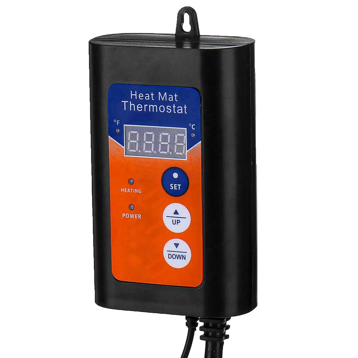 

New 120V 1000W Digital Heat Mat Thermostat Temperature Controller For Hydroponic Plants Seed Germination Reptiles Pets Supplies