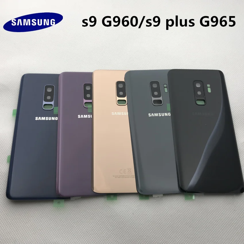 Чехол для SAMSUNG Galaxy S9 Plus задняя крышка из стекла Samsung s9 + G965 G965FD G960 G960FD чехол телефона
