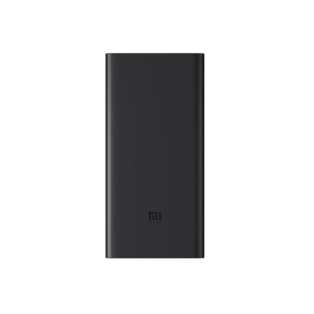 Black Xiaomi Беспроводной внешний аккумулятор 10000 мАч Qi быстрое зарядное устройство PLM11ZM 10000 мАч Внешний аккумулятор для iPhone X Xs MAX samsung - Цвет: Black