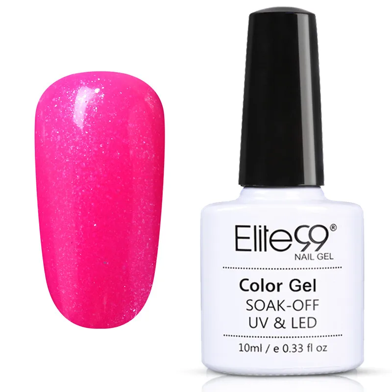 Elite99 Alcoholic Removal One Step Gel 10ml One Step UV Gel Varnish 3 in 1 Nail Polish LED Soak off Hybrid Long Last Gel Lacquer - Цвет: 0090