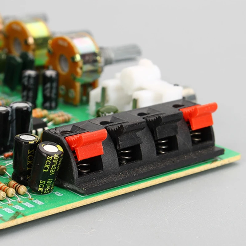 FULL-DX-206 2,0 стерео аудио усилитель мощности доска RCA тон доска 80 Вт+ 80 Вт Высокая мощность DIY динамик усилитель доска