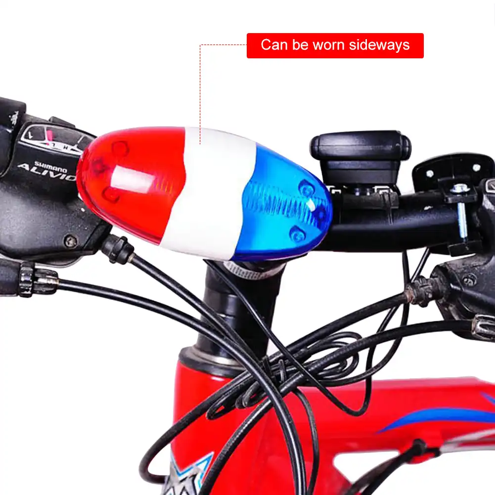 police bicycle lights