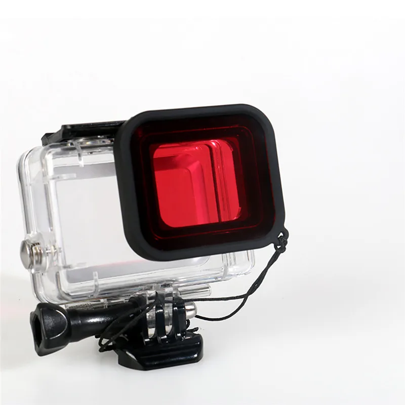 Подводный Водонепроницаемый чехол для GoPro Hero()/6/5 экшн Камера защитный Корпус чехол оболочка рамка для GoPro аксессуар