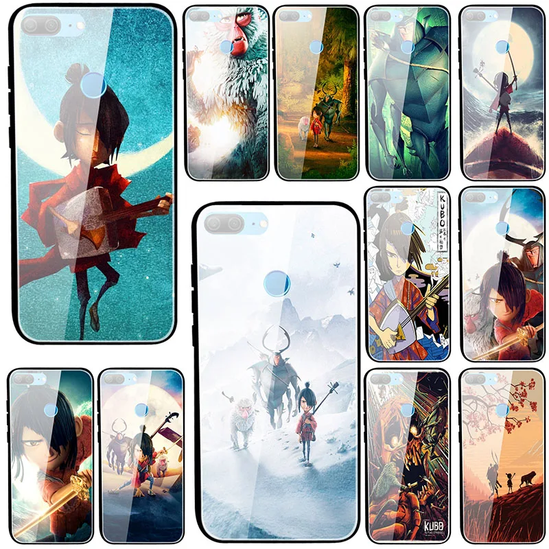 Kubo и двухструнные чехлы из закаленного стекла на мобильный телефон для Huawei Honor Y6 Y9