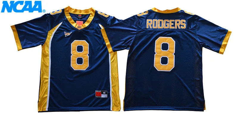 Новое поступление высокое качество Калифорния Golden Bears Стразы каучуковые#17 Roogers#8 Линч#10 футболка колледжа ограниченной серии S-XXXL