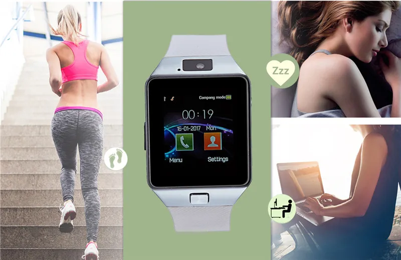 DZ09 Смарт-часы с поддержкой sim-карты, сенсорный экран, позиционирование, Bluetooth, фото, шагомер, функция для мужчин и женщин, умные часы для Android