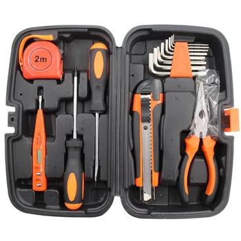 

15Pc Manual Tool Set Maintenance Machinery Tool Kit Home Garage Wrench Toolbox