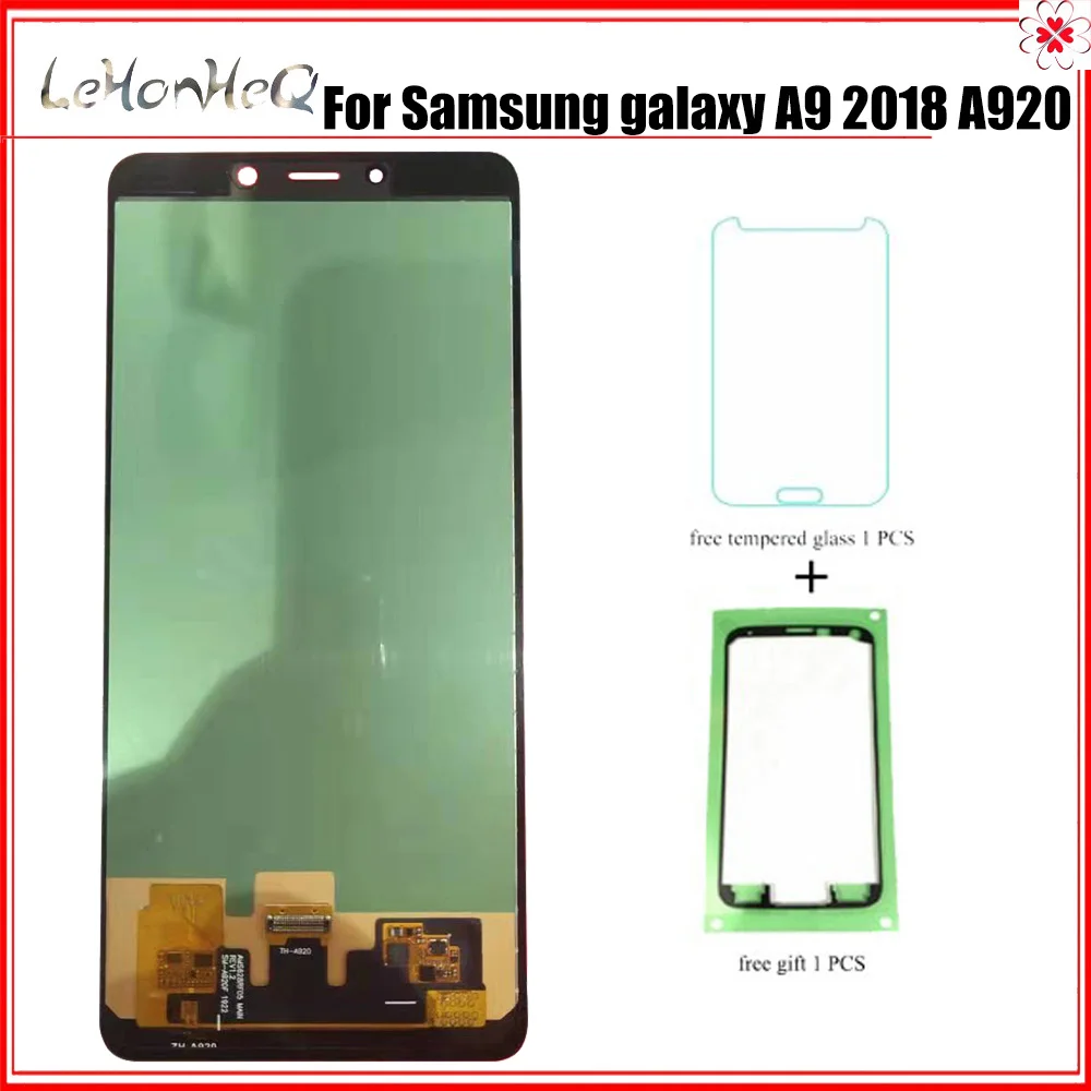Для samsung galaxy A9 A920 ЖК-дисплей с сенсорным экраном дигитайзер в сборе для samsung A9 A920F A920FD Замена ЖК-дисплея