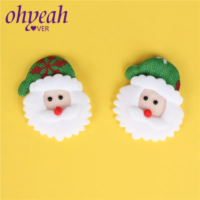 Ohyeahlover Санта Клаус соска покрывает Рождество зеленый снег шляпу Pasties грудь для женщин сексуальные Многоразовые украшения груди NCM153