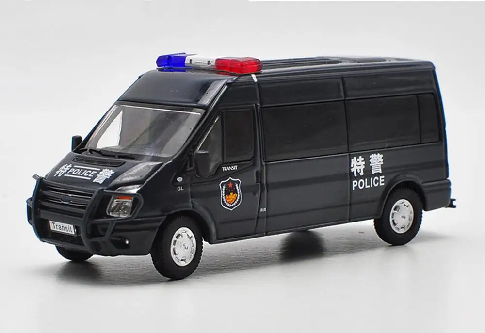 1/64 GCD Ford Transit Van S.W.A.T модель автомобиля под давлением коллекционная игрушка