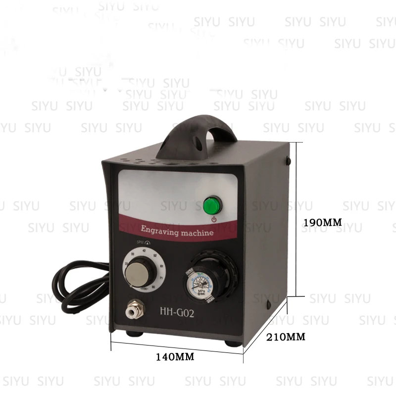 HH-G02 110V/220V High Quality Single-Head Pneumatic Engraving Machine Micro-Sett