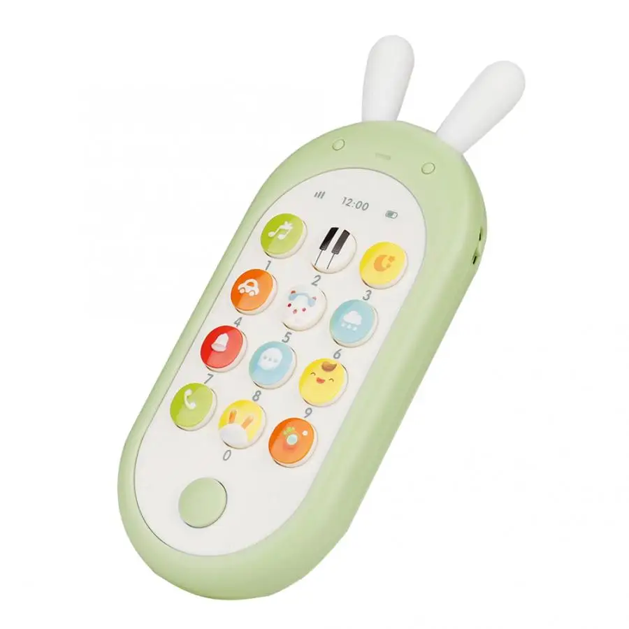 Детский телефон игрушка мобильный телефон для детей телефон игрушка Enfant ранняя обучающая Мобильная игрушка китайский/английский обучающая машина - Цвет: Розовый