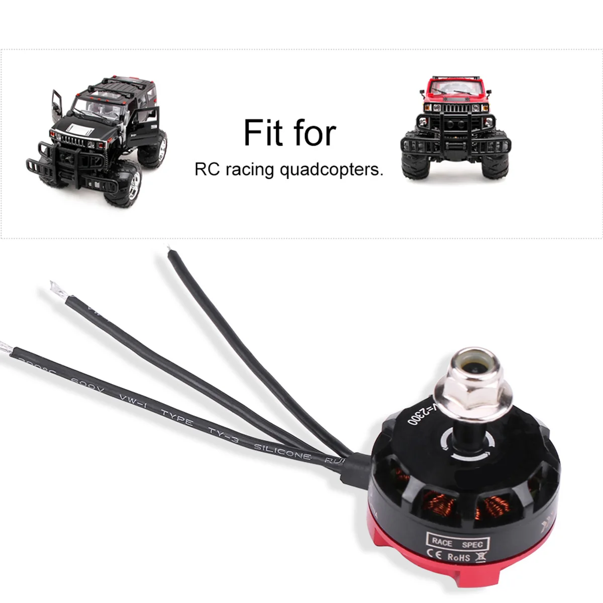 RS2205 2205 2300KV бесщеточный двигатель для RC гоночных квадрокоптеров CW CCW 3-4S мотор пульт дистанционного управления аксессуар