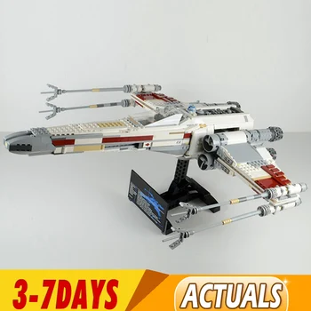 

2020 In Stock 05039 Star Wars UCS Rebel Red Five X-Wing Starfighter Model Plane Compatible with 10240 Building Bricks Toys