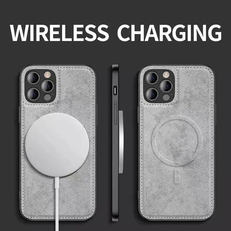 Silicone Wireless Charging Cloth Iphone 12 Pro Max Case Cloth