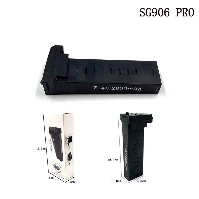 Оригинальный RC SG906 PRO SG906PRO Дрон Батарея 7 4 V 2800MAH литий полимерный аксессуары broomless
