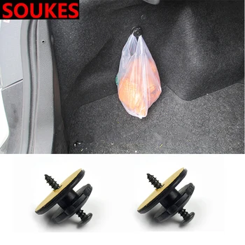 

1set Car Trunk Luggage Storage Box Screw Hook For Toyota Corolla Avensis RAV4 Yaris Auris Hilux Prius verso MG 3 ZR Buick