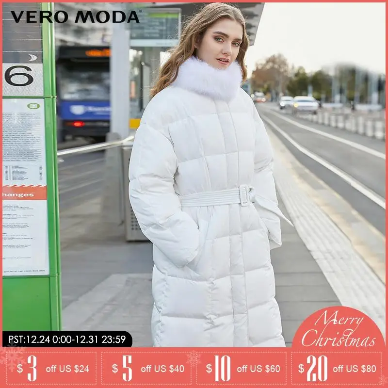 Зимняя куртка-пуховик со съемным воротником Vero Moda | 319412516