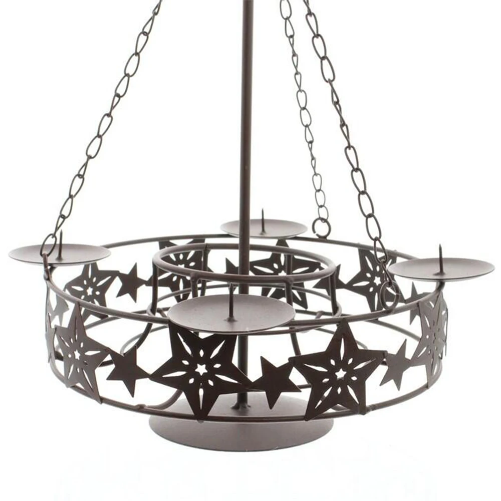 Висячие Подсвечники Tealight держатель фестивали DIY подарки орнамент подсвечник Декор Романтическая Свадебная ваза для цветов Декор Стола