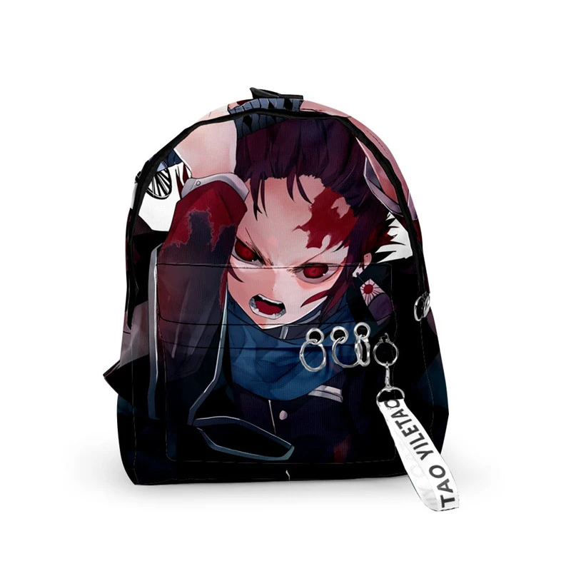 best halloween costumes Backpack Demon Slayer: Kimetsu no Yaiba Canvas Bag Tomioka Giyuu School Bags Girls Travel bag Mochila Feminina Notebook Bags Boy anime maid outfit Cosplay Costumes