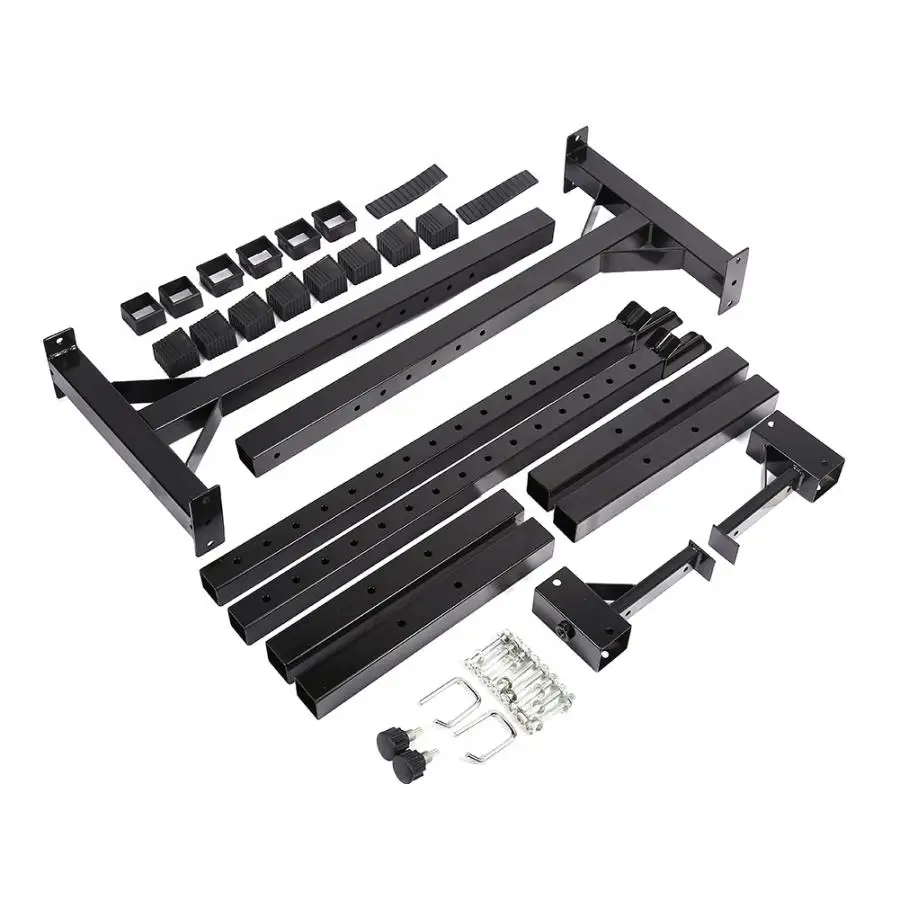 

Gym Squat Barbell Power Rack Stand Adjustable Weight Bench Support