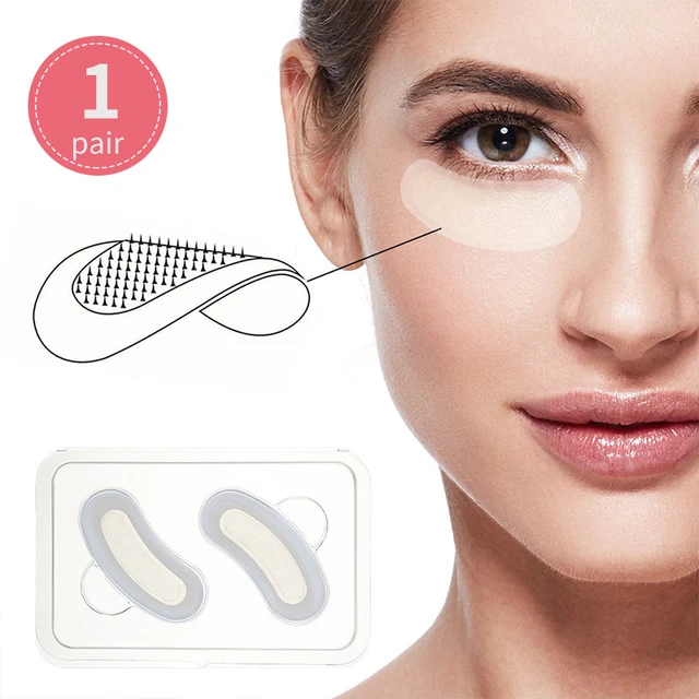 Eye Patches Hyaluronic Acids Microneedle Eye Pads Moisturizing Wrinkles Fine Lines Dark Circles Removal Collagen Eye Mask Patch 1Pair K294