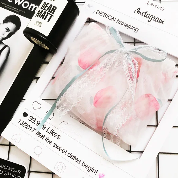 Сексуальное женское нижнее белье прозрачное кружевное милое с милым мультяшным