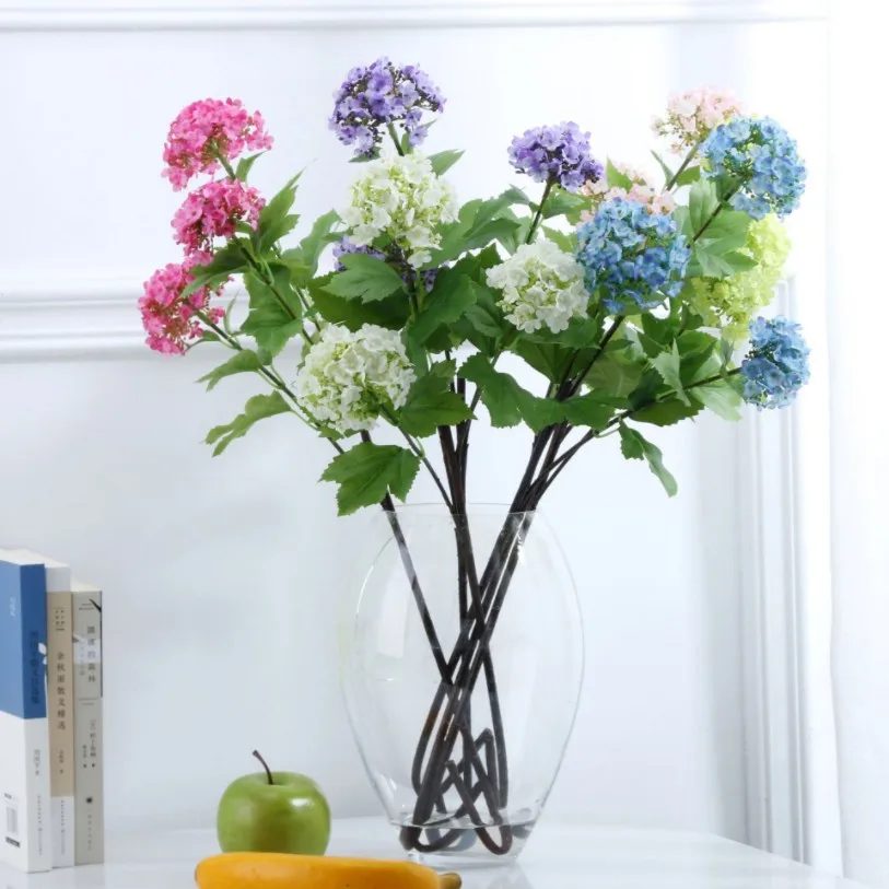

Simulation Hydrangea Home Decoration Flower Vase Flower Arrangement