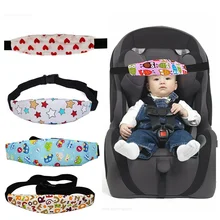 Asiento de coche para bebés, cinturón ajustable para niños, apoyo para la cabeza