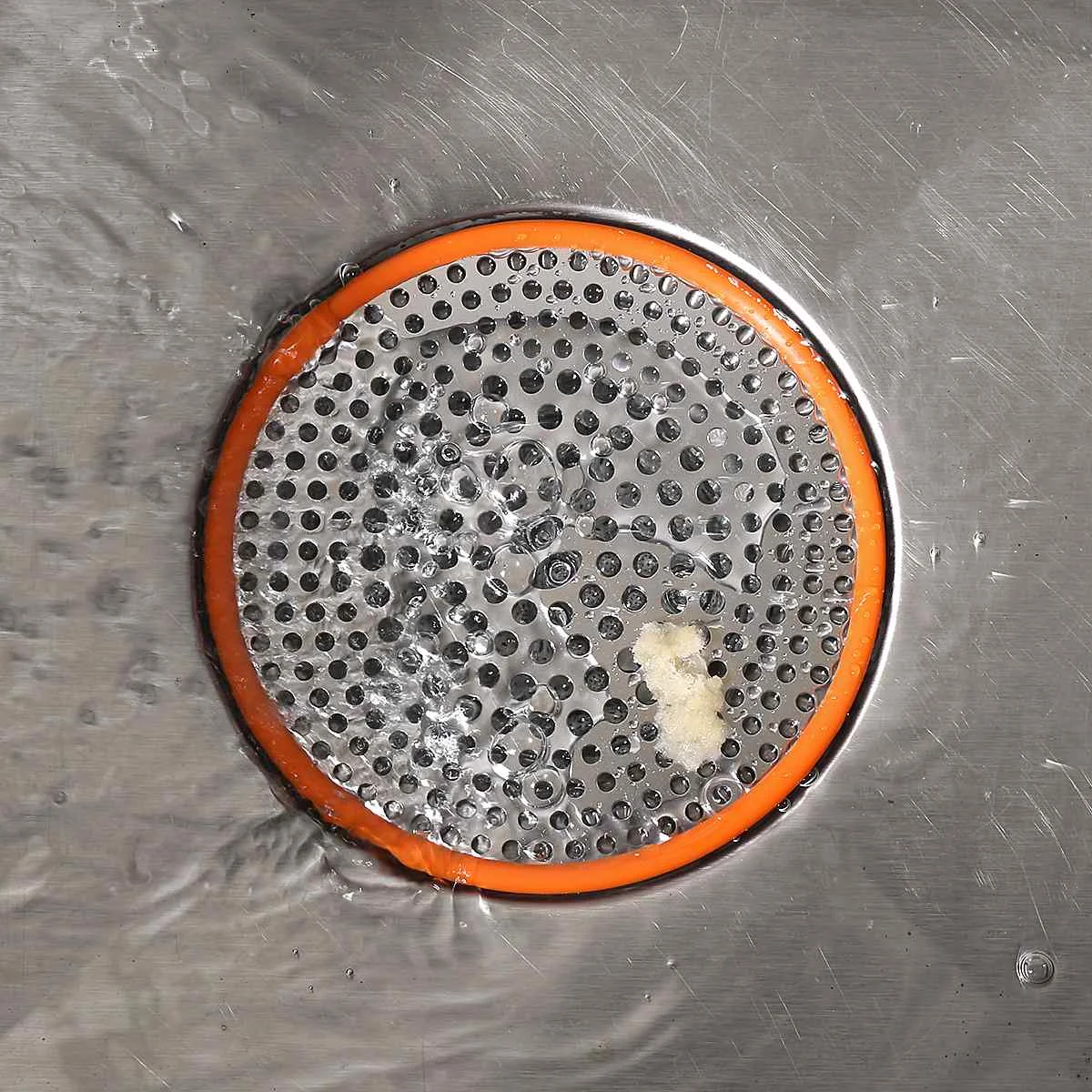 4.7inch Stainless Steel Floor Drain Water Sink Strainer Cover Plug Stopper Filter Basket Kitchen Tool Bathroom Fixture Hardware