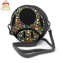 Сумка через плечо с изображением Марио, Минималистичная кожаная сумка, многофункциональная Высококачественная женская сумка, тонкая женская сумка через плечо, свадебная круглая сумка