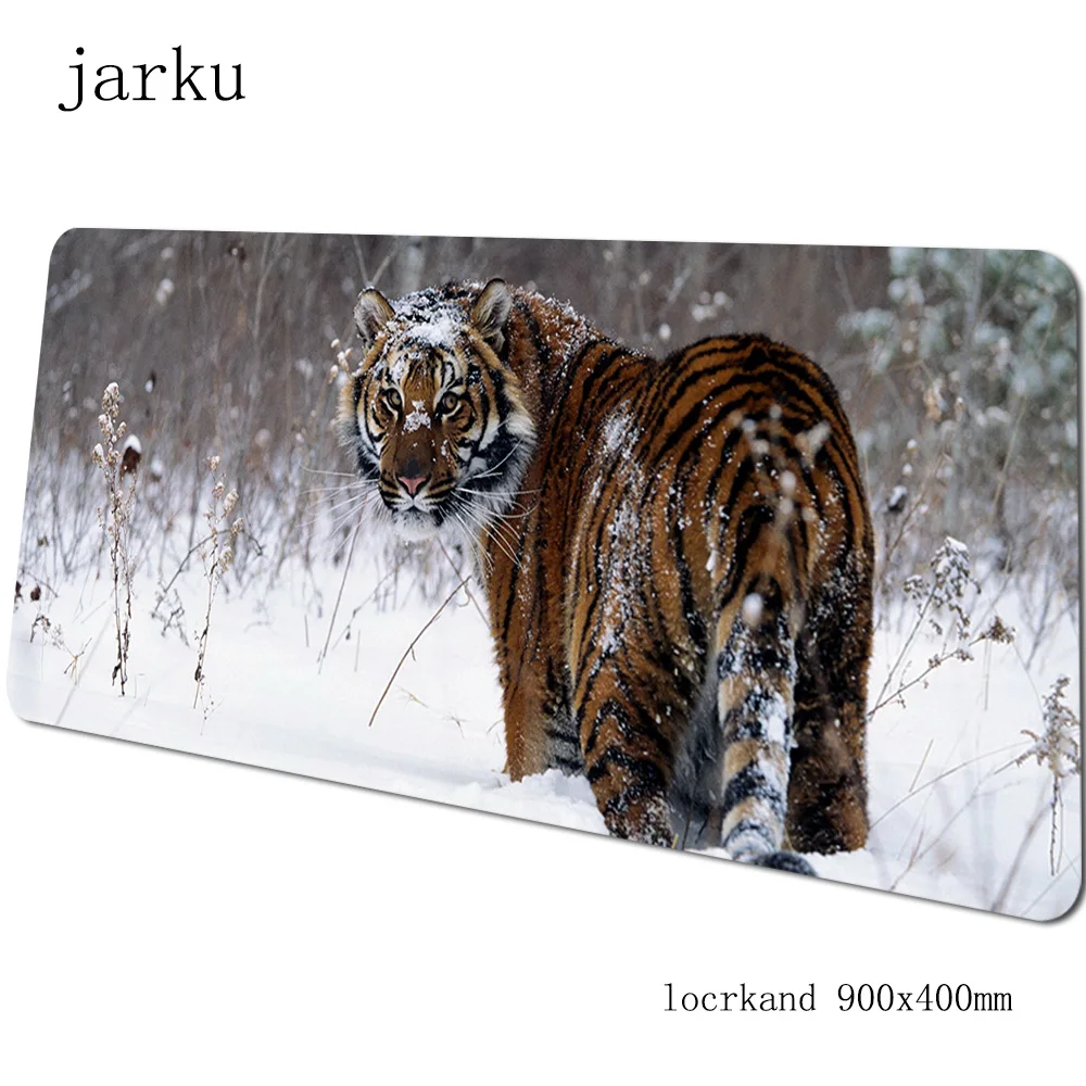 Size 900x400X2MM Кошки Забавный Коврик для компьютерной мыши геймер Тигр 900x400x2 мм notbook коврик для мыши Леопардовый игровой коврик для мыши Коврик для мыши стол padmouse аксессуары - Цвет: Size 900x400X2MM