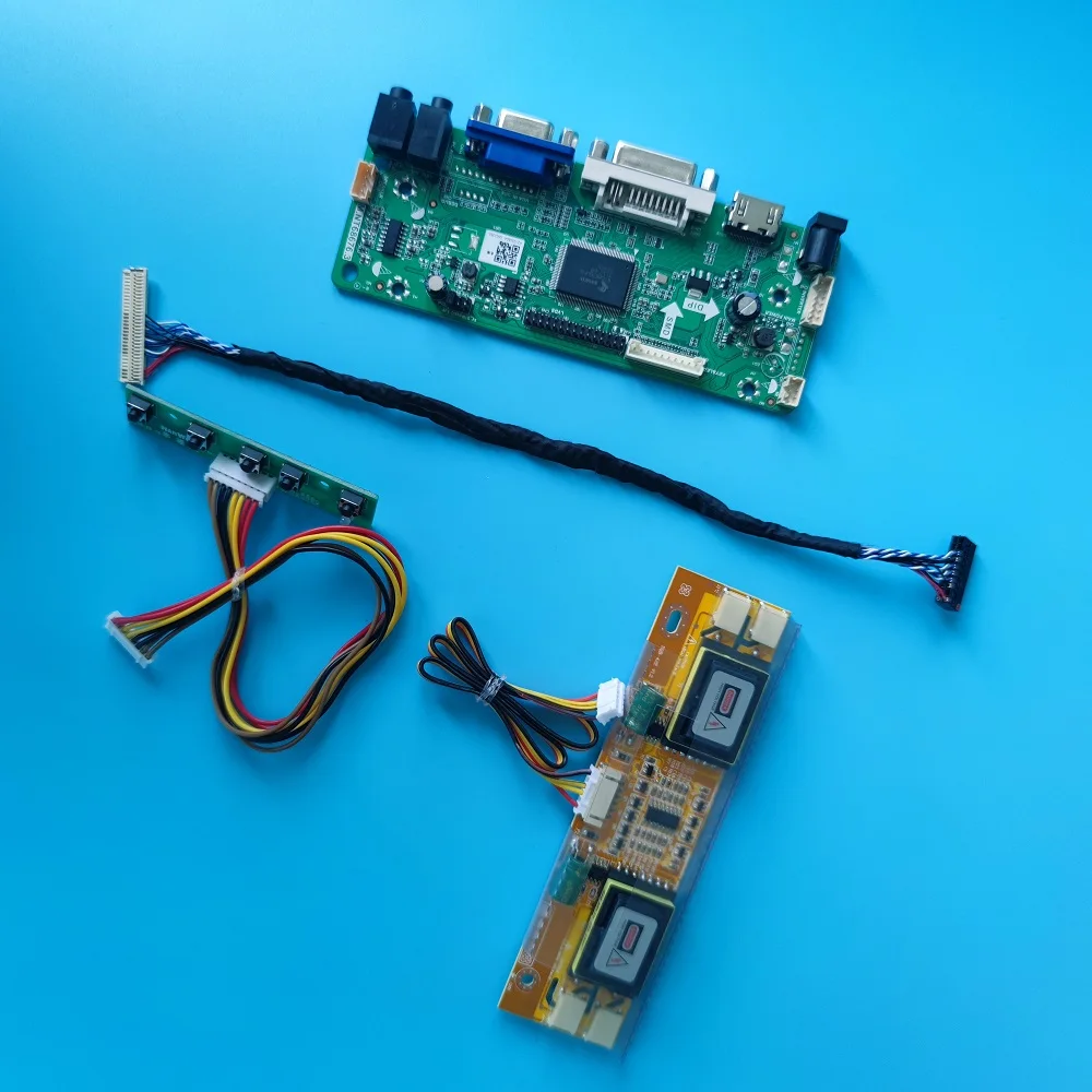Плата контроллера CLAA201WA04A 1680*1050 30 контактов HDMI DVI M.NT68676 4 лампы аудио ЖК-дисплей LVDS |