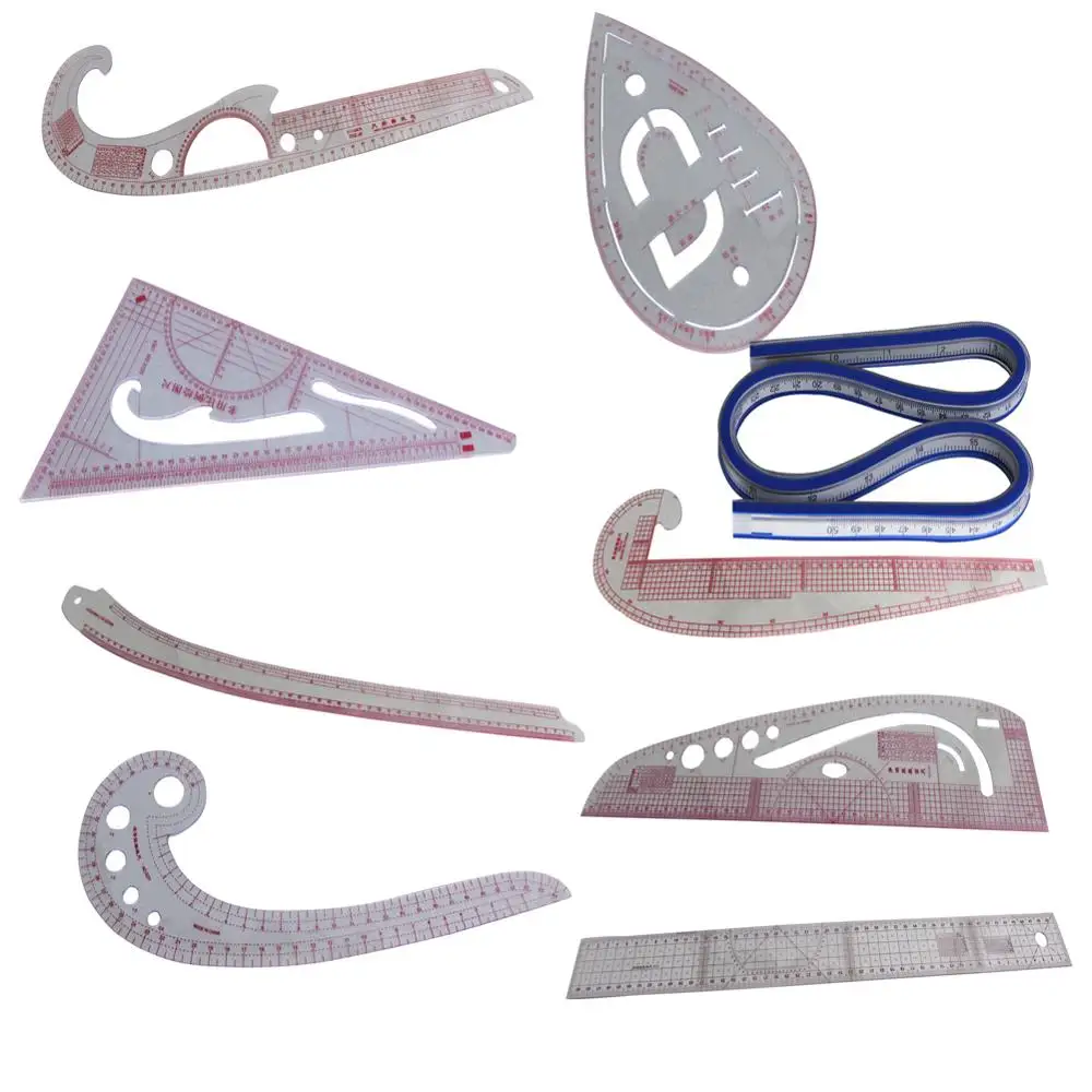 Utoolmart 1 шт. новая изогнутая линейка треугольная квадратная пластиковая латунная