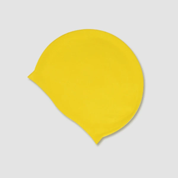 1pcs Adult Swim Cap Silicone Swimming Pool Hat Plain Flat Matte Waterproof Ear Protection FOU99