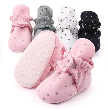

2020 The New Pentagram Baby Shoes Soft Sole Baby Casual Cotton Girl Shoes