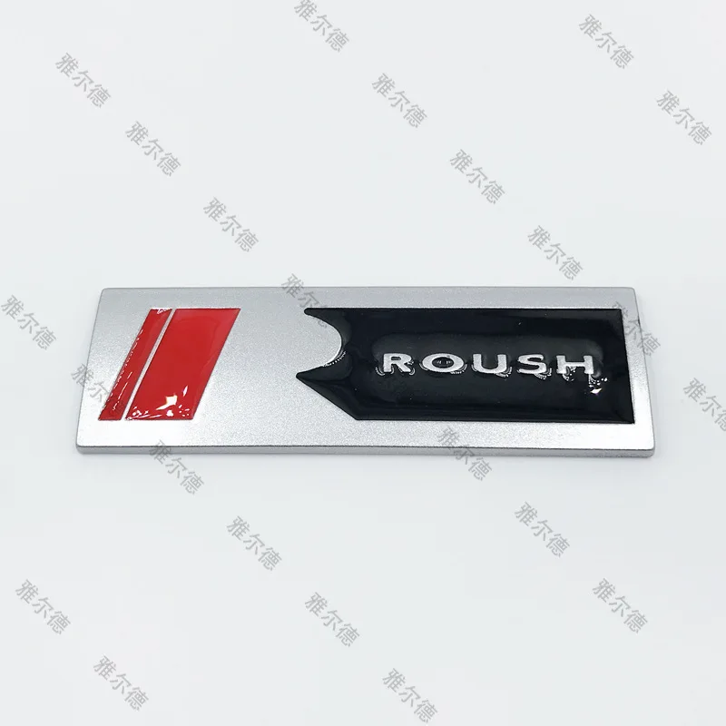 Применимый Ford Mustang Roush модифицированный логотип автомобиля Roush металлическая маркировка автомобиля хвост бирка боковая Чемпионат автомобильные наклейки-логотипы