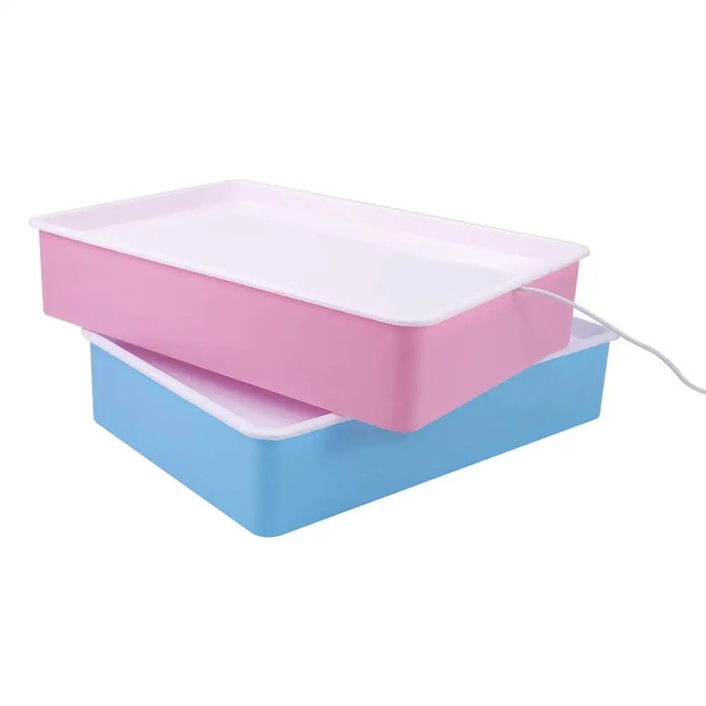 4 шт./компл. USB светодиодный свет Рисование песком стол Doodle Pad Ранние обучающие игрушки для творческого рисования для детей на день рождения, подарки