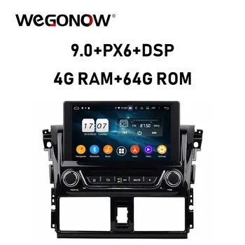 

DSP PX6 TDA7851 Android 9.0 4GB 64GB 8core For Toyota VIOS YARIS 2013-2015 Car DVD Player Wifi Bluetooth5.0 RDS RADIO GPS Map