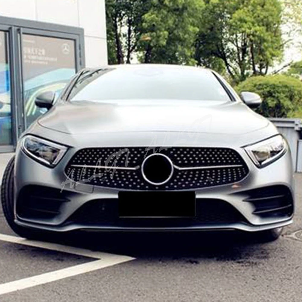 Передний гоночный Центр решетка подтяжку лица бампер Гриль для Mercedes Benz W219 CLS класс 2008 2009 2010 AMG стиль