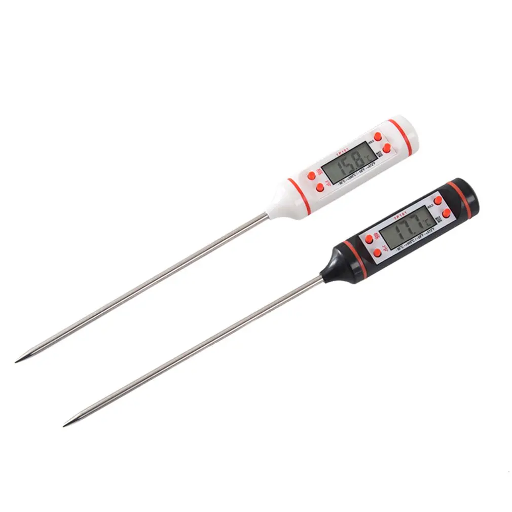 Kitchen probe thermometer stainless steel thermometer barbecue fork thermometer oil temperature meter tp101 food thermometer