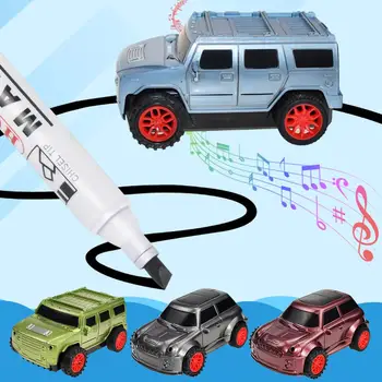 

Line Following Robot Induction Educational Inductive Toys Car Truck Machine Follower Diy Diecast Vehicle Magic Pen Kids toys