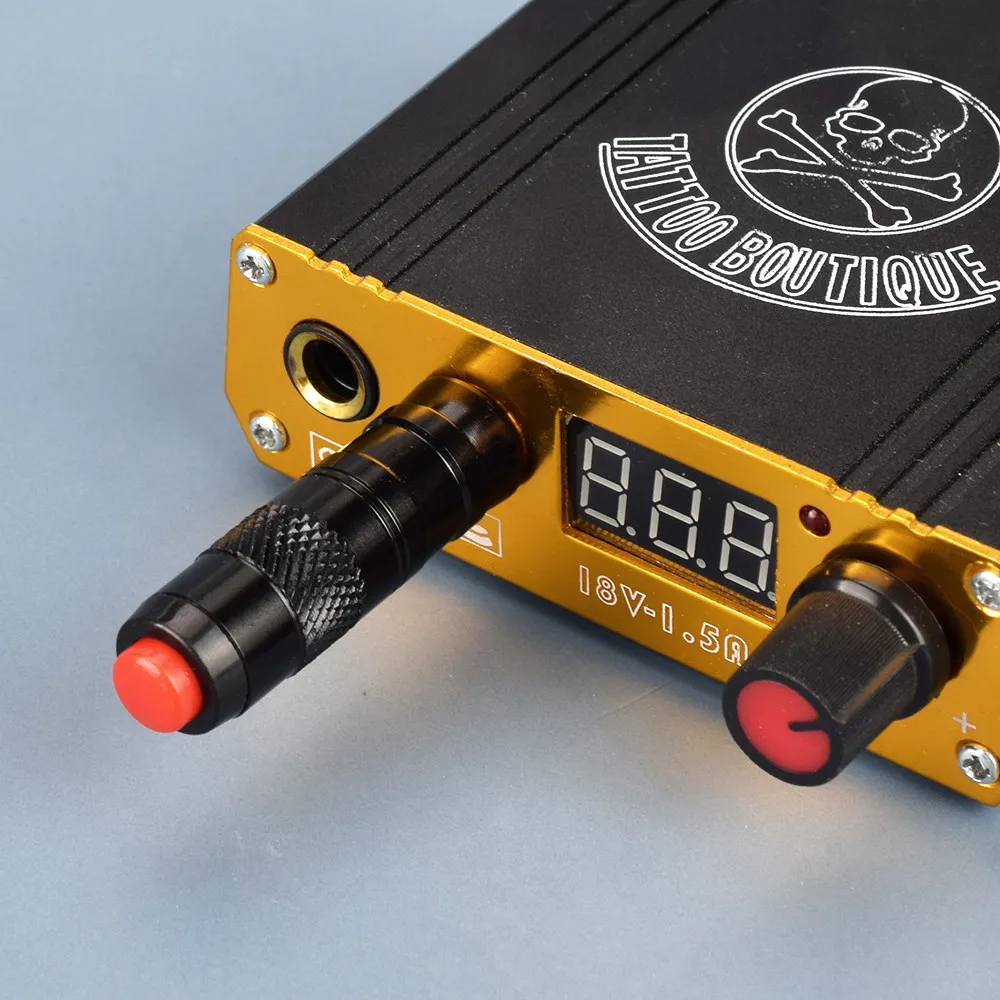 Tattoo Power Supply 1PC Black Portable Tattoo Foot Pedal Switch Plug Wireless Switch For Tattoo Machine Power Supply Accessory Foot Pedal Automatic